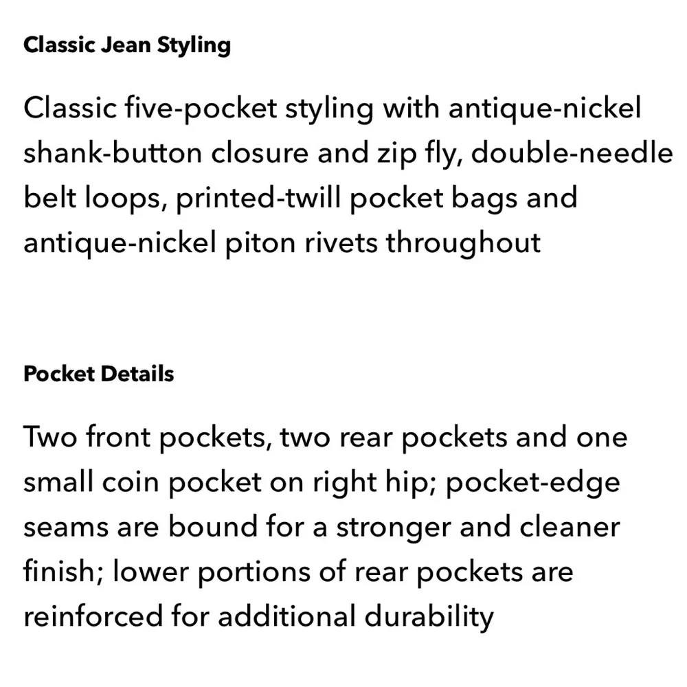 Patagonia Mens Performance Twill Jeans | Mojave Khaki | New w/ Tags - Picture 3 of 11